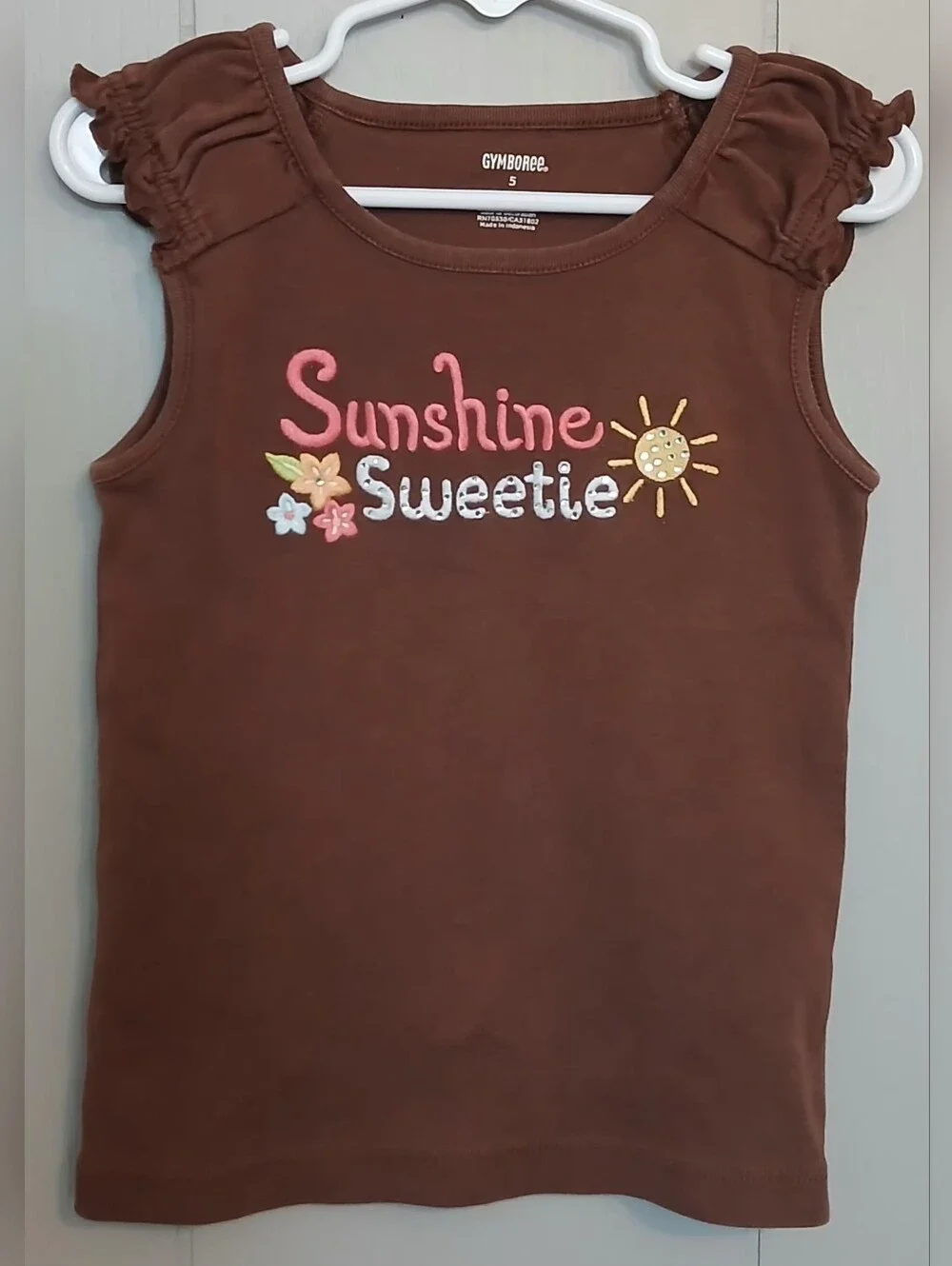 Gymboree Aloha Sunshine Girls Size 5 Top